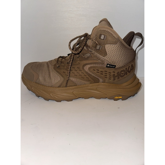 HOKA Anacapa 2 Mid GTX Hiking Boots Men 10.5 Waterproof Vibram - Picture 6 of 14